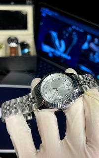 PROKING Aquatime Fluted Bezel | Silver