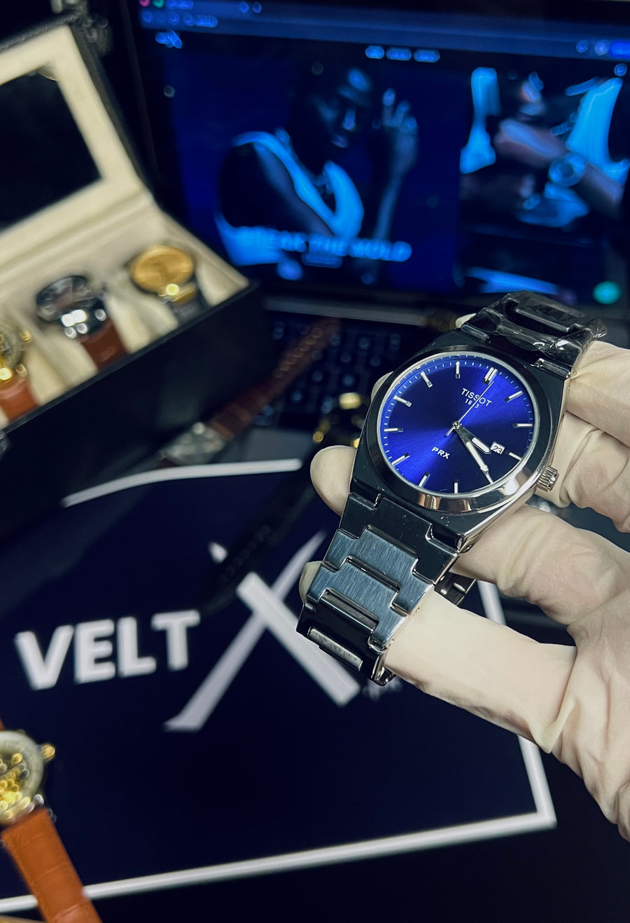 TISSOT 1853 PRX BLUE