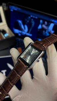 Cartier tank Silver-dial