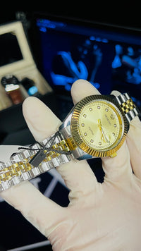 PROKING Aquatime Fluted Bezel | Gold
