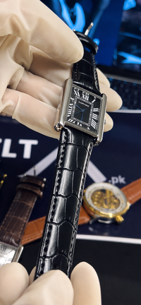 Cartier Tank black-dial