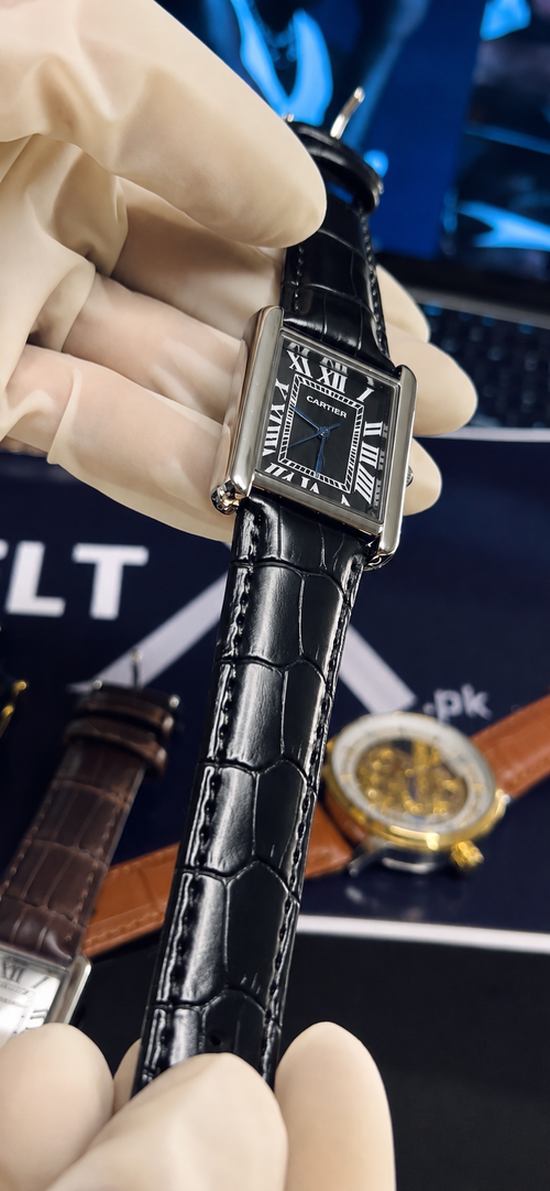 Cartier Tank black-dial